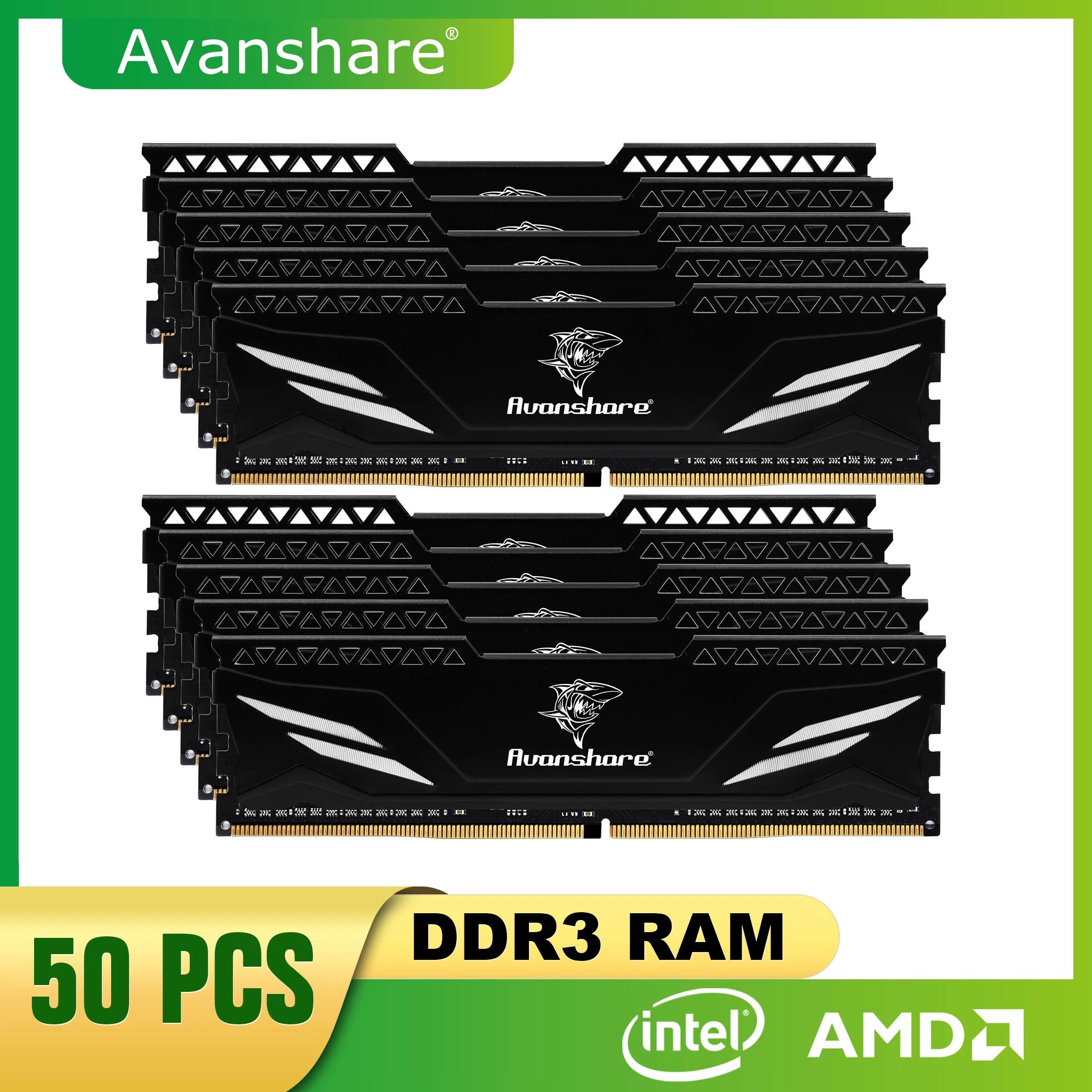 Avanshare   AMD ũž ǻ ޸, DDR3 RAM, 4GB, 8GB, 1333MHz, 1600Mhz, DIMM RAM, 240PIN, 1.5V, PC3 10600, 12800U, 10